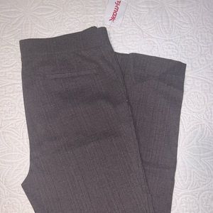 Women’s Broken Plaid Black Trousers